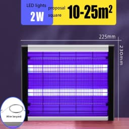 LED Mosquito Killer Lamp 220V Electric Insect Killer Electric Pest Repellent UV & LED Lamp Powerful Bug Electric Mosquito Kill