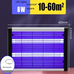 LED Mosquito Killer Lamp 220V Electric Insect Killer Electric Pest Repellent UV & LED Lamp Powerful Bug Electric Mosquito Kill