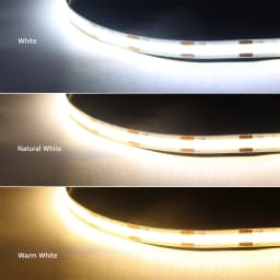 8MM Kitchen Shelf Led Light With Touch Sensor Switch Dimming COB Lights Hand Sweep Motion Under Cabinet Lamp Bedroom Lighting