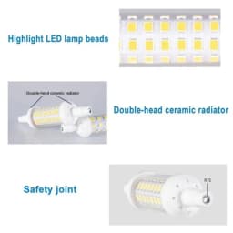 R7s LED Lamp 220V 78mm 118mm 135mm Dimmable LED Bulb 2835 SMD Lamp Replace Halogen Light Spotlight R7S Bulb No Flicker