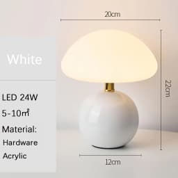 A Pink/Orange/Red/White/Beige USB Socket Decorative Table Lamp for Room Light, Decorative Lamp, Night Light, Desk Light