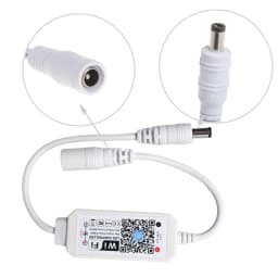 LED Smart WiFi Controller DC 12V 24V Dimmer MAGIC APP Voice Remote Control Dimming For COB 2835 Single Color LED Strip Lights