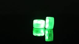 3leds RGB Led Submersible Light Underwater Night Lamp Battery Operated Garden Swimming Pool Light for Wedding Party Vase Bowl