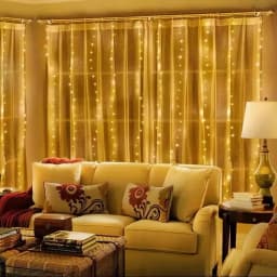 3M LED Curtain Fairy Light Christmas Garland Lamps for Wedding Party Home Decoration