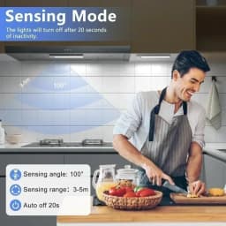 LED Night Light Motion Sensor USB Rechargeable Night Lamp 1500mAh For Room Kitchen Cabinet Staircase Corridor Lighting