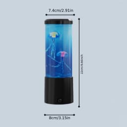 Jellyfish Lava Lamp, Aquarium Ocean Night Lights，7Colors LED Jellyfish Mood Lights With For Home Bedroom Desktop Decoration Gift