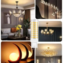 Mini G9 LED Light Bulbs 7W 9W 12W 15W 18W 220V LED Corn Light 2835SMD Cool/Warm/Neutral White Ceramic Lamp For Home Chandelier