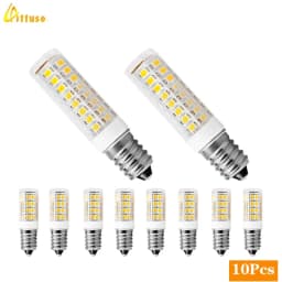 10pcs LED Lamp E14 Crystal Candle Bulb SMD2835 3W 5W 7W 9W for Chandeliers Lighting AC 220V 240V