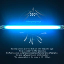 Quartz Lamp UV Sterilizer Lamp 220V 110V 6W 8W T5 Tube Ozone Germicidal Light Bactericidal Ultraviolet Lamp Disinfection Deodor