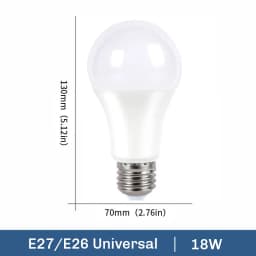 10pcs 110V LED Bulb Lamps E26 E27 E14 120V 3W 6W 9W 12W 15W 18W 20W Lampada Bombilla Table Light Lighting Living Room