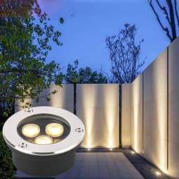 Thin IP67 Waterproof LED Light Garden Underground 3W 5W 9W Outdoor Buried Garden Path Spot Recessed Lighting 220V DC12V24V