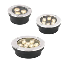 Thin IP67 Waterproof LED Light Garden Underground 3W 5W 9W Outdoor Buried Garden Path Spot Recessed Lighting 220V DC12V24V
