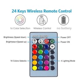 LED E27 RGB Lamp Spotlight Bulb AC 85-265V LED 15W 10W 4W IR Remote Control Led Bulb Smart Led RGBW Lamp Home Decor