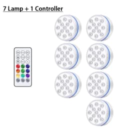 Pool Light Underwater Swimming Pool Lighting 13LEDs Updated Submersible Light IP68 Outdoor Spotlight for Aquarium Fish Tank Pond