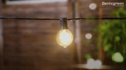 Shatterproof G40 String Light 220V 110V Led Outdoor Lights Garland E12 Waterproof Connectable Festoon Decoration Camping Light