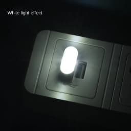 Mini USB Light LED USB Night Light Modeling Car Ambient Light Neon Interior Light Car Jewelry (5 Kinds of Light Colors)