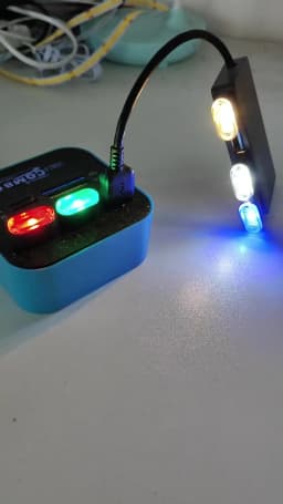 Mini USB Light LED USB Night Light Modeling Car Ambient Light Neon Interior Light Car Jewelry (5 Kinds of Light Colors)