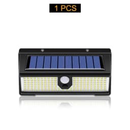190led Solar Led Light Outdoor Garden Decoration Wall Lamp With 4 Mode IP65 Waterproof Solar Motion Sensor Light For Yard Door