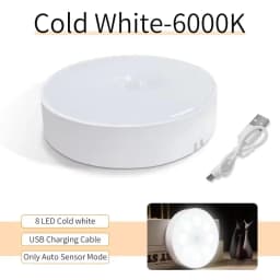 Human Intelligent Light Portable LED Night USB Charging Induction Emergency Bedside Cabinet WardrobeAutomatic Switch Lighting