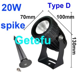 New 12V 110V 220V LED Flood Light 7W 10W 20W IP65 LED Spotlight Outdoor Lighting Waterproof Floodlight LED Landscape Lawn Lighti