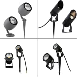 New 12V 110V 220V LED Flood Light 7W 10W 20W IP65 LED Spotlight Outdoor Lighting Waterproof Floodlight LED Landscape Lawn Lighti
