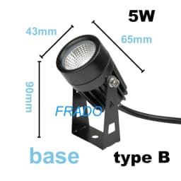 New 12V 110V 220V LED Flood Light 7W 10W 20W IP65 LED Spotlight Outdoor Lighting Waterproof Floodlight LED Landscape Lawn Lighti
