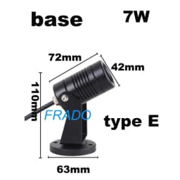 New 12V 110V 220V LED Flood Light 7W 10W 20W IP65 LED Spotlight Outdoor Lighting Waterproof Floodlight LED Landscape Lawn Lighti