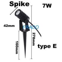 New 12V 110V 220V LED Flood Light 7W 10W 20W IP65 LED Spotlight Outdoor Lighting Waterproof Floodlight LED Landscape Lawn Lighti