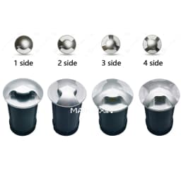 IP67 DC12/24V Outdoor Lighting 3W 5W Garden Yard Step Stairs Floor Deck LED Recessed Inground Lamps Underground Spotlight 220V