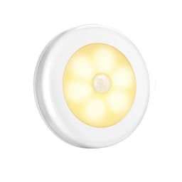AAA Battery Power Infrade Motion Sensor Night Lights Light Control Automatic Sensor Switch ON OFF Night Light for Stair Cupboard