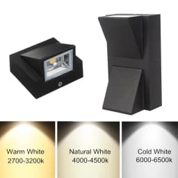 5W 10W LED Wall Lamp Waterproof IP65 Outdoor Wall Light Sconce Balcony Garden Decoration Lighting Lamp AC110V 220V