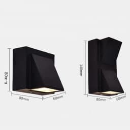 5W 10W LED Wall Lamp Waterproof IP65 Outdoor Wall Light Sconce Balcony Garden Decoration Lighting Lamp AC110V 220V
