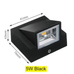 5W 10W LED Wall Lamp Waterproof IP65 Outdoor Wall Light Sconce Balcony Garden Decoration Lighting Lamp AC110V 220V