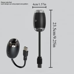 Mini USB Starry Sky Atmosphere Projector Light Wide-angle Display Ceiling Starry Sky for Game Room Lighting Room Decor Wall Gift