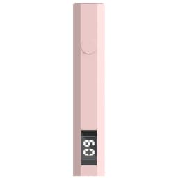 Mini Handheld UV Light for Gel Nails, Rechargeable Nail Lamp with 20s/60s Timer and LED Display for Flash Cures and Manicure Art