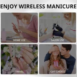 Mini Handheld UV Light for Gel Nails, Rechargeable Nail Lamp with 20s/60s Timer and LED Display for Flash Cures and Manicure Art