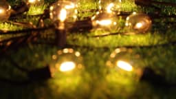 Outdoor LED Waterproof G40 String Light EU Plug Shatterproof Light Bulb Garden Fairy String Lights for Patio Festoon Party Decor