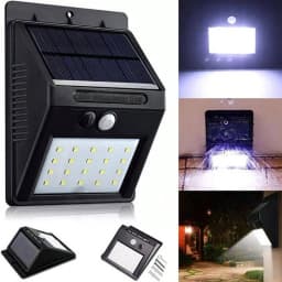 20/30/48LED Solar Lights Outdoor 3 Mode Waterproof Motion Sensor Security Lighting LED Wall Street Lamp for Garden Porch Light