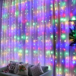 6x3M/3x3m Ramadan Decoration Curtain Garland on The Window USB Power Fairy Lights Festoon with Remote Garland Led Lights Decor