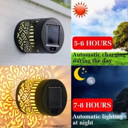 Solar Mandala Sunflower Projector Wall Light Outdoor Garden Decoration Landscape Light for Patio Garden Estate Porch Courtyard