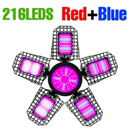 350W E27/E26 LED Growing Lamp Full Spectrum Foldable Plant Fill Lighting For Greenhouse Flower Vegetable Cultivation Hydroponics
