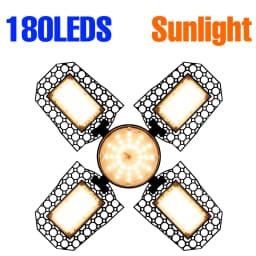 350W E27/E26 LED Growing Lamp Full Spectrum Foldable Plant Fill Lighting For Greenhouse Flower Vegetable Cultivation Hydroponics