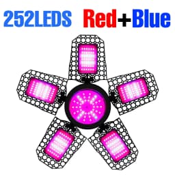 350W E27/E26 LED Growing Lamp Full Spectrum Foldable Plant Fill Lighting For Greenhouse Flower Vegetable Cultivation Hydroponics