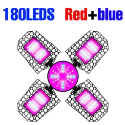 350W E27/E26 LED Growing Lamp Full Spectrum Foldable Plant Fill Lighting For Greenhouse Flower Vegetable Cultivation Hydroponics