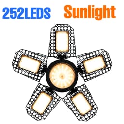 350W E27/E26 LED Growing Lamp Full Spectrum Foldable Plant Fill Lighting For Greenhouse Flower Vegetable Cultivation Hydroponics