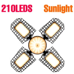 350W E27/E26 LED Growing Lamp Full Spectrum Foldable Plant Fill Lighting For Greenhouse Flower Vegetable Cultivation Hydroponics