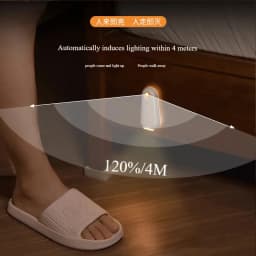 Toilet Night Light LED Toilet Light Rechargeable Motion Sensor Toilet Seat Light Smart Toilet Light for Home Bathroom Corridor