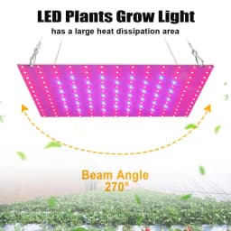 LED Plant Grow Light 81/169 Beads Full Spectrum Hydroponic Growing Lamp Plants Phyto Veg Flower Indoor Ultrathin Panel Phytolamp
