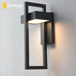 Waterproof Outdoor LED Wall Lighting Retro Vintage Black Color 10W for Garden Porch Sconce Street Light 96V220V Sconce Luminaire