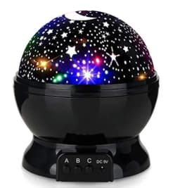 GGbingo Night Lamp Projector Starry Sky Night Light Lamp Decor Rotating Starry Nursery Moon Galaxy Projector Table Light